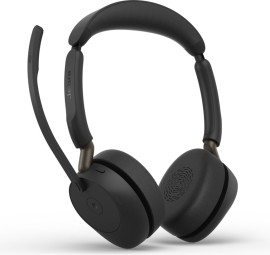 Jabra Evolve3 65 MS Stereo Link 390c Wireless Bluetooth Headset Black