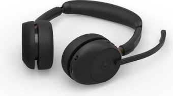 Jabra Evolve3 65 MS Stereo Link 390c Wireless Bluetooth Headset Black