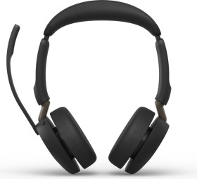 Jabra Evolve3 65 UC Stereo Link 390c Wireless Bluetooth Headset Black