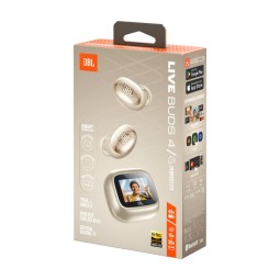 JBL Live Buds 4 Bluetooth Headset Sand Champagner
