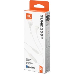 JBL Tune 235BT Bluetooth Headset White