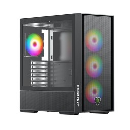 Keep Out XC-805 MESH Tempered Glass Black