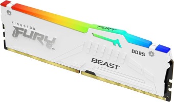 Kingston 16GB DDR5 6400MHz Fury Beast RGB Expo White