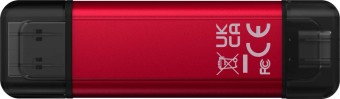 Kingston 1TB USB3.2 Dual Portable SSD Red