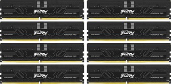 Kingston 256GB DDR5 6400MHz Kit(8x32GB) Fury Renegade Pro Black