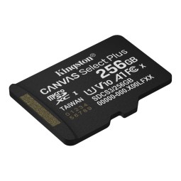 Kingston 256GB microSDXC Canvas Select Plus Gen3 Class 10 UHS-1 A1 V10 adapter nélkül