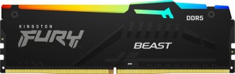 Kingston 32GB DDR5 6400MHz Fury Beast RGB Expo Black