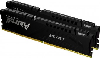 Kingston 64GB 6000Mhz Kit(4x16GB) Fury Beast Black