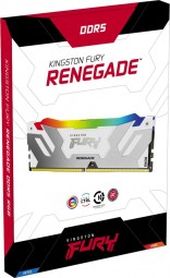 Kingston 64GB DDR5 6400MHz Kit(2x32GB) Fury Renegade RGB White