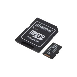 Kingston 64GB microSDXC CL10 U3 V30 A1 Industrial + adapterrel