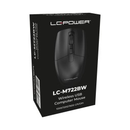 LC Power LC-M722BW Wireless Mouse Black