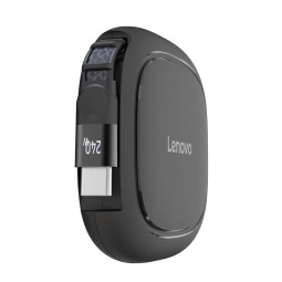 Lenovo 240W USB-C Retractable Cable 1,2m Black