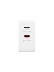 Lenovo Dual USB-C 65W GaN Charger White