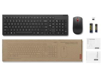 Lenovo Essential Gen2 Wireless Keyboard Combo Black UK