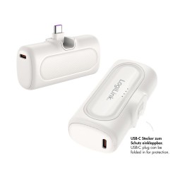 Logilink 5000 mAh PowerBank White