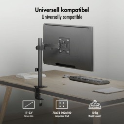 Logilink Arm length Monitor mount 17–32