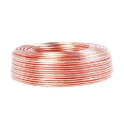 Logilink Audio speaker installation cable 2x0,75mm2 25m Transparent