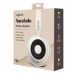Logilink AuraSolo Headset Bluetooth Headset Brown