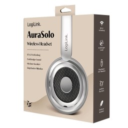 Logilink AuraSolo Headset Bluetooth Headset Silver