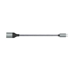 Logilink CU0106 USB 3.2 Gen1 Type-C adapter C/M to USB-A/F OTG 0,15m Dark Grey
