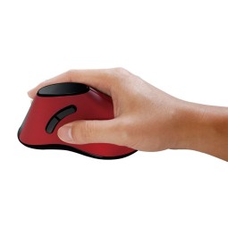 Logilink Ergonomic Vertical Wireless Mouse Red