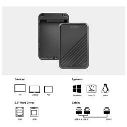 Logilink Hard drive enclosure 2.5