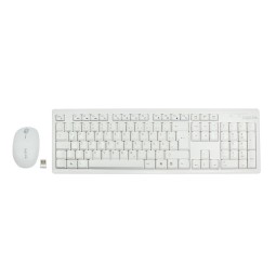 Logilink ID0104W Wireless Keyboard Combo White DE