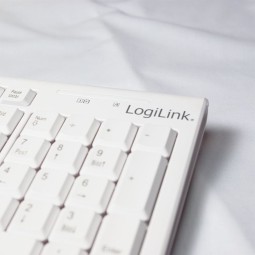 Logilink ID0104W Wireless Keyboard Combo White DE