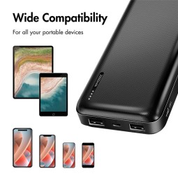 Logilink PowerBank 20000 mAh Black