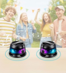 Logilink SP0073 Bluetooth Speaker magnetically attached LED Black