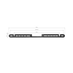 Logilink Speaker Wall Mount Black