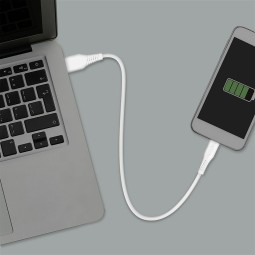 Logilink USB 2.0 Type-C C/M to A/M 15W 0,3m cable White
