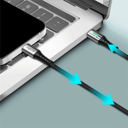 Logilink USB 2.0 Type-C cable C/M to C/M 0,3m Black