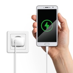 Logilink USB 2.0 Type-C cable C/M to micro USB/M 12W 2m White