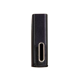 Logilink USB 3.2 Gen1 Type-C adapter C/M to USB-A/F 90° angled Black
