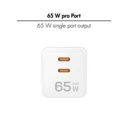 Logilink USB-C charger 2xUSB-C (PD 3.0/QC 4.0) 65W White