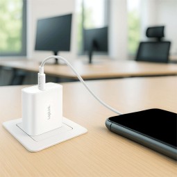 Logilink USB-C charger 65W GaN 1-port 1xUSB-C (PD/QC) White