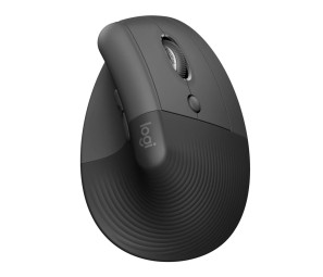 Logitech LIFT Vertical Ergonomic Bluetooth Mouse Graphite Grey