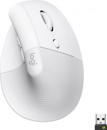 Logitech LIFT Vertical Ergonomic Bluetooth Mouse Pale Grey