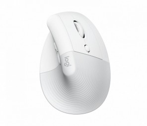 Logitech Lift Vertical Ergonomic Mouse Off-White