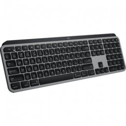 Logitech MX Keys Advanced Wireless Illuminated Keyboard for MAC  Space Grey (UK)