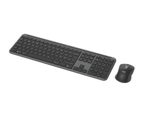 Logitech MK950 Signature Slim Wireless Bluetooth Keyboard Combo for Business Graphite US