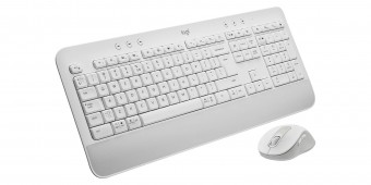 Logitech Signature MK650 Combo for Business Wireless Keyboard+Mouse Off-White US