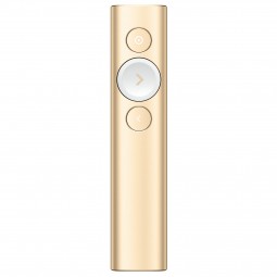 Logitech Spotlight Presentation Remote Digital Laser Gold