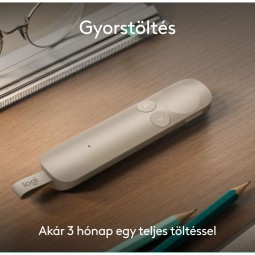 Logitech Spotlight 2 Wireless Presenter Red Laser Sand