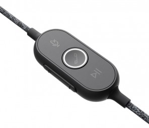 Logitech UC Zone Wired Headset Black