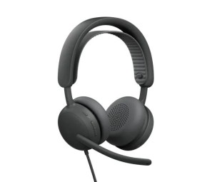 Logitech Zone Wired 2 for Business Teams version Headset Graphite