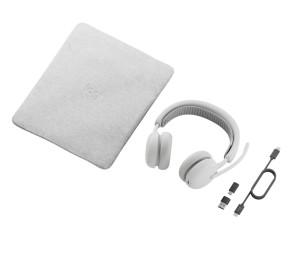 Logitech Zone Wireless 2 ES for Business Teams version with receiver Headset Off-White