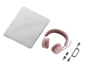 Logitech Zone Wireless 2 ES for Business Teams version with receiver Headset Pink