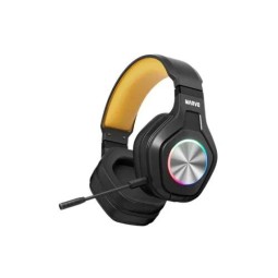 Marvo Pulz 80W Wireless Gaming Headset Black